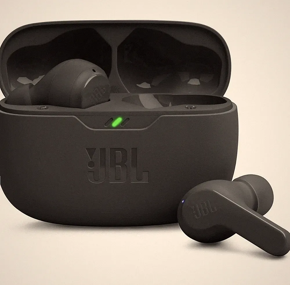 JBL Wave Beam schwarz kabellos Bluetooth Kopfhörer In Ear Ears Wireless Earbuds