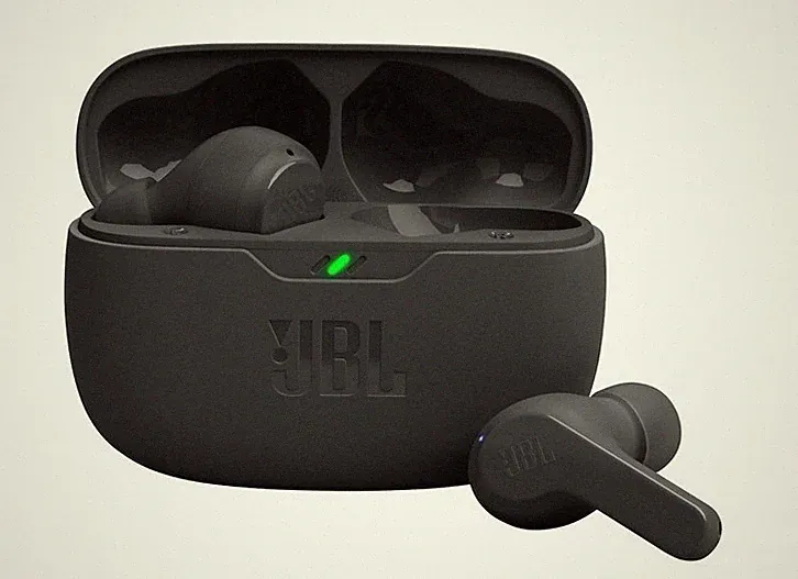 JBL Wave Beam Schwarz – Kabellose Bluetooth In-Ear Kopfhörer Wireless Earbuds