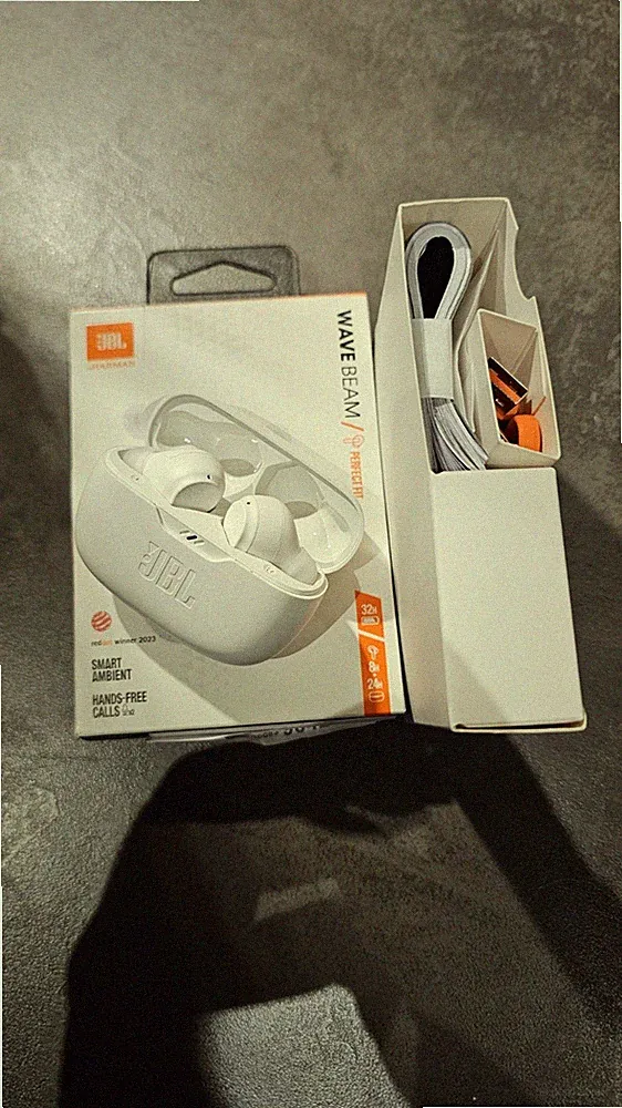 JBL Wave Beam | True Wireless In-Ear Kopfhörer Weiß