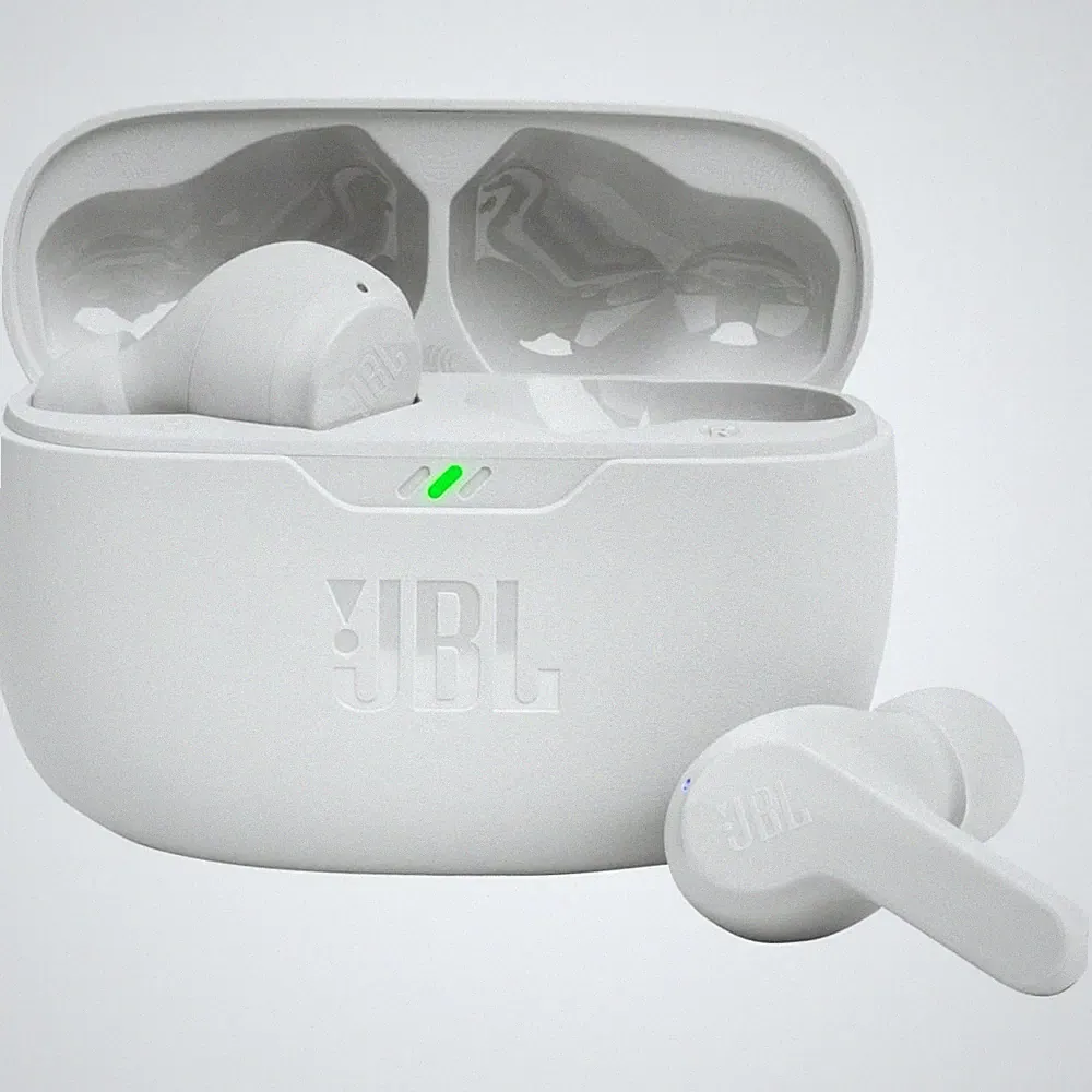 JBL WAVE BEAM True Wireless In-ear Kopfhörer Weiß Bluetooth True wireless