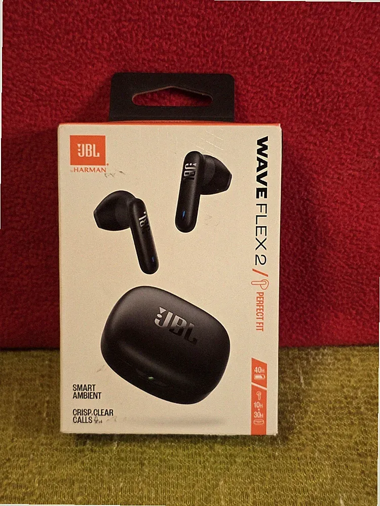 JBL Wave Flex 2 True Wireless Kopfhörer Schwarz OVP neu #5
