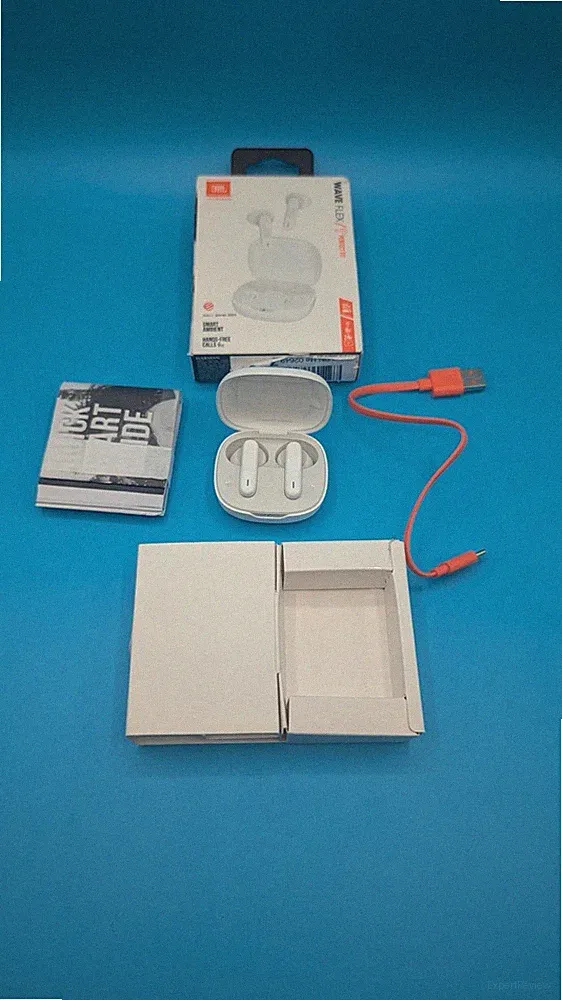 JBL Wave Flex – Kabellose In-Ear-Kopfhörer / Weiß / B-Ware