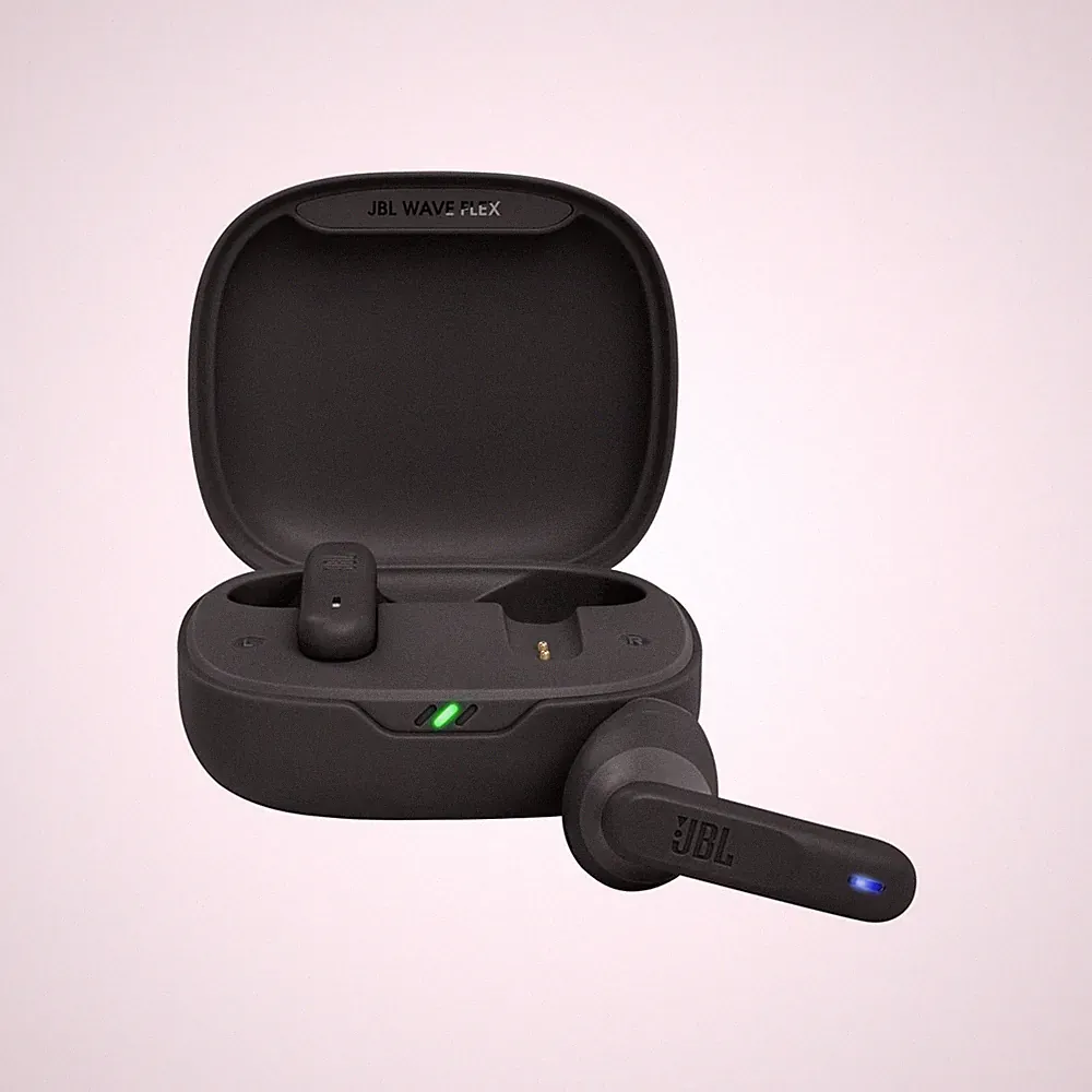 JBL Wave Flex True Wireless-Kopfhörer mit Mikrofon im Ohr Bluetooth Schwarz