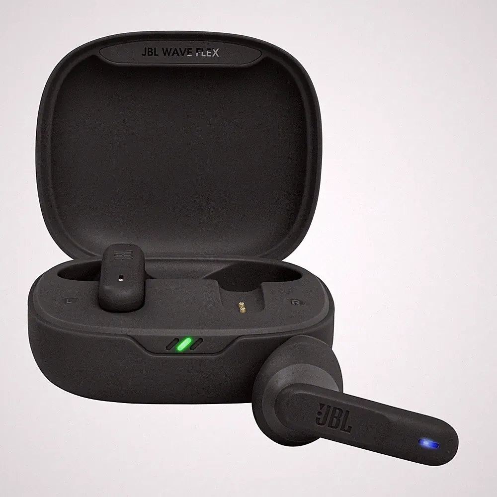 JBL Wave Flex TWS Bluetooth 5.2 In-Ear Kopfhörer Schwarz Smart Ambient