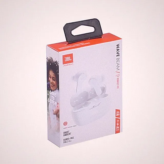 JBL Wave True Wireless-Kopfhörer mit Mikrofon JBLWBEAMWHT