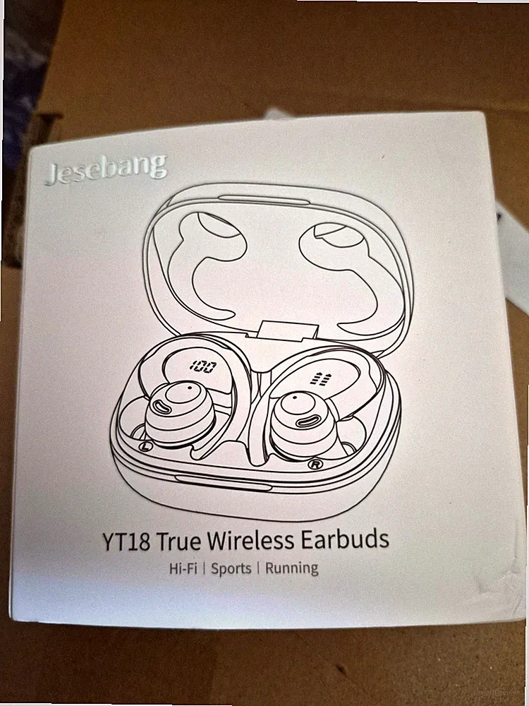 Jesebang YT18 True Wireless In-Ear Bluetooth Kopfhörer Schwarz Sport/Laufen