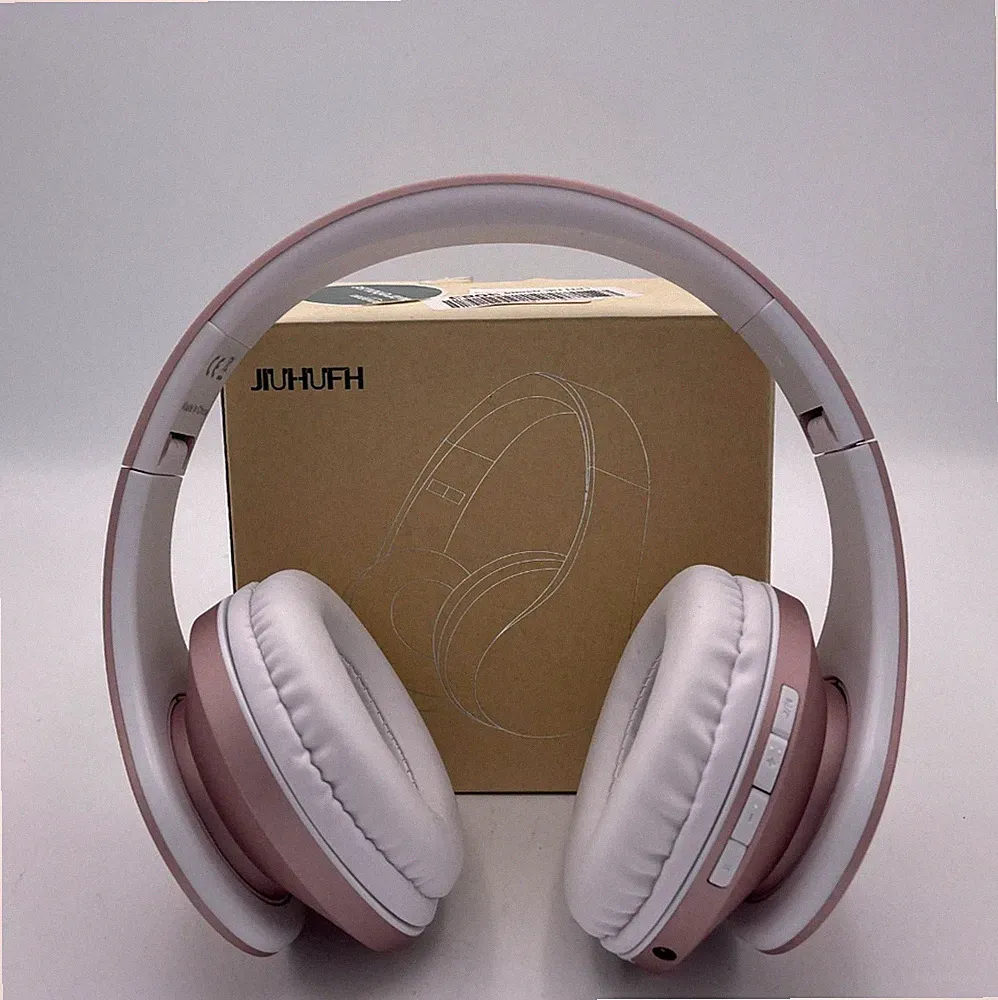 JIUHUFH Bluetooth Kopfhörer Faltbar Wireless Headset MP3 Player FM Radio