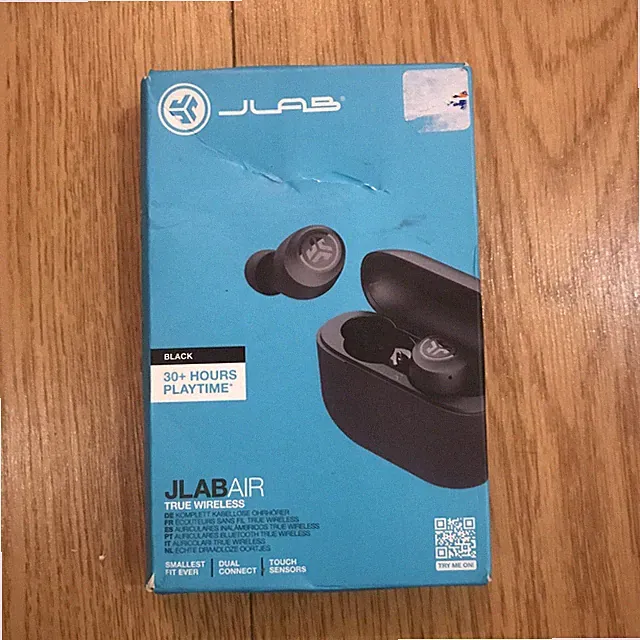 JLab Air True Wireless Earbuds, 30+ Stunden Spielzeit, EQ3 Sound, Touch Sensor