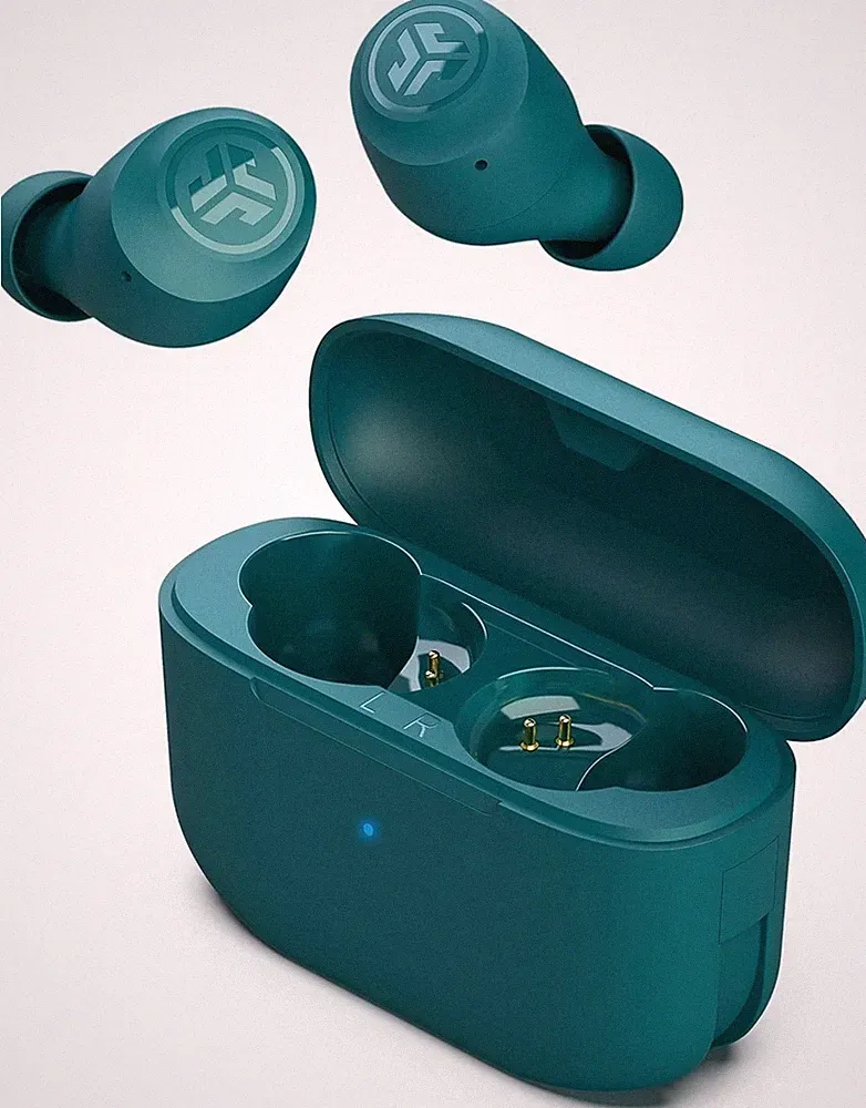 JLab Air True Wireless Ohrhörer in türkis. Bluetooth.30h Spielzeit.Dual Connect