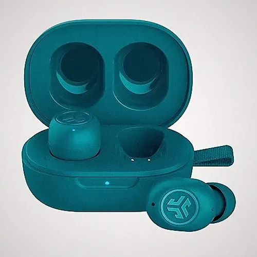 JLab EBJBMINIAQUA50WEB JBuds Mini Wireless Kopfhörer Schlüsselanhänger Kompak...