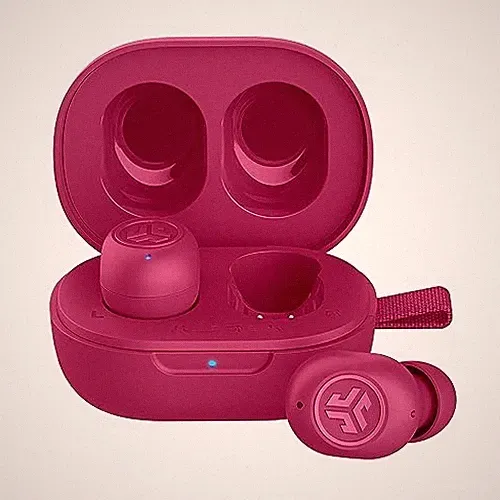 JLab EBJBMINIPNK50WEB JBuds Mini Wireless Kopfhörer Schlüsselanhänger Kompakt...