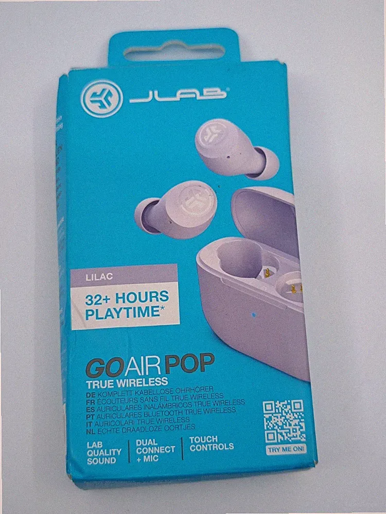 JLab GO AIR POP True Wireless Bluetooth In-Ear Kopfhörer Lilac Lila NEU _0.07_5