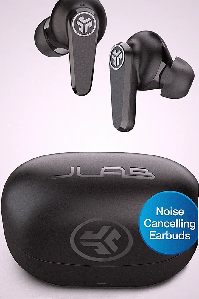 JLab Go Pods ANC Earbuds - Hybrid Active Noise Cancelling Bluetooth Kopfhörer