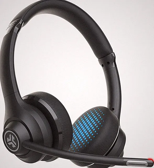 JLab Go Work HBGOWORKRBLK4 Wireless On-Ear Kopfhörer