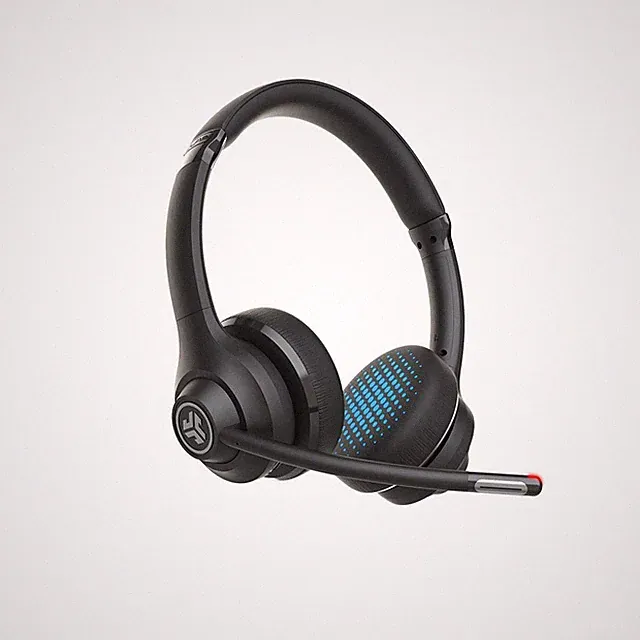 JLab Go Work Headset mit Mikrofon Bluetooth On Ear Wireless Headset für PC Handy