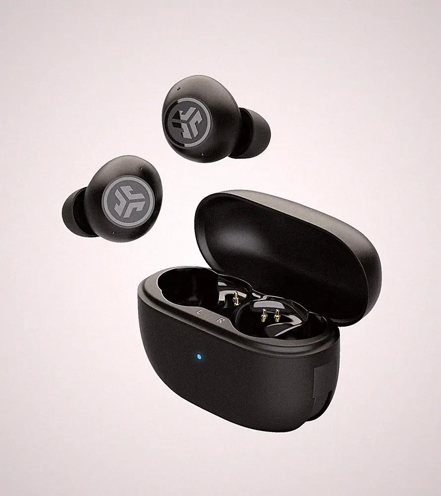 JLab GoPop ANC True Wireless Earbuds Bluetooth Kopfhörer In-Ear Schwarz