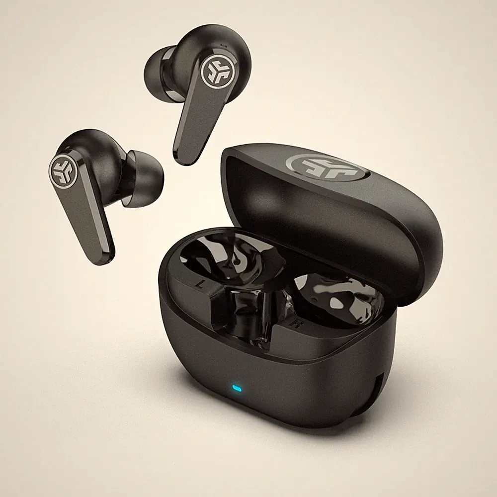 JLab In-Ear Kopfhörer Go Pods ANC TWS Headphones noise cancelling USB-C Schwarz