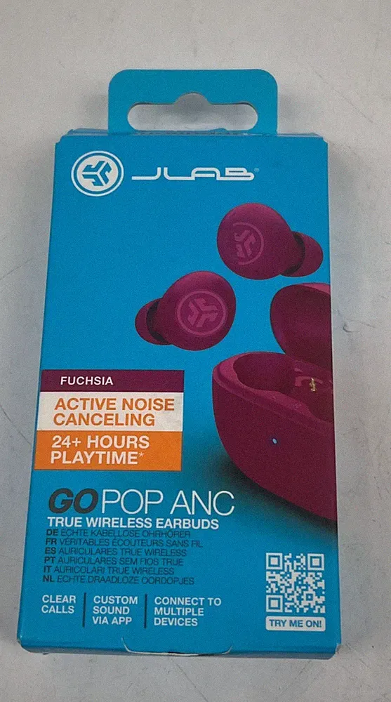 JLab In-Ear Kopfhörer Go Pop ANC TWS teal Rosa #TK1240A