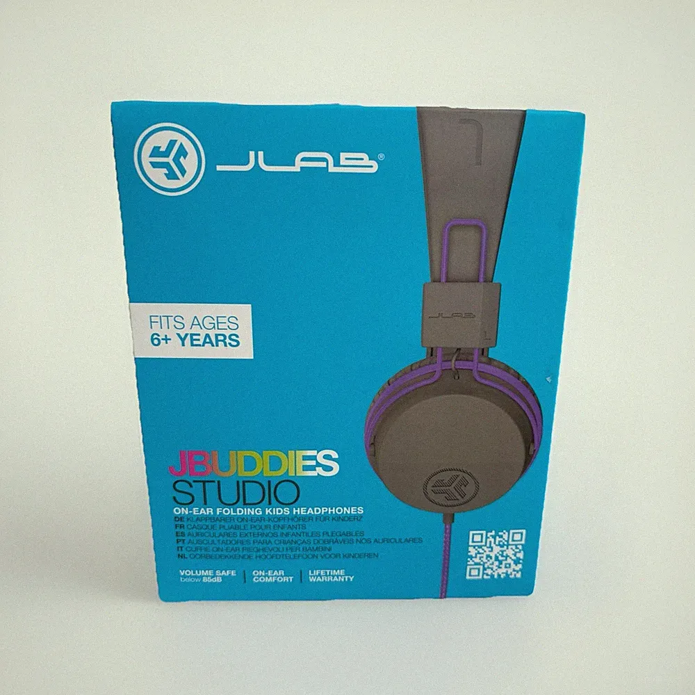 JLab JBuddies Studio Kinder Kopfhörer kabelgebunden On Ear Lautstärkesicher 85 dB