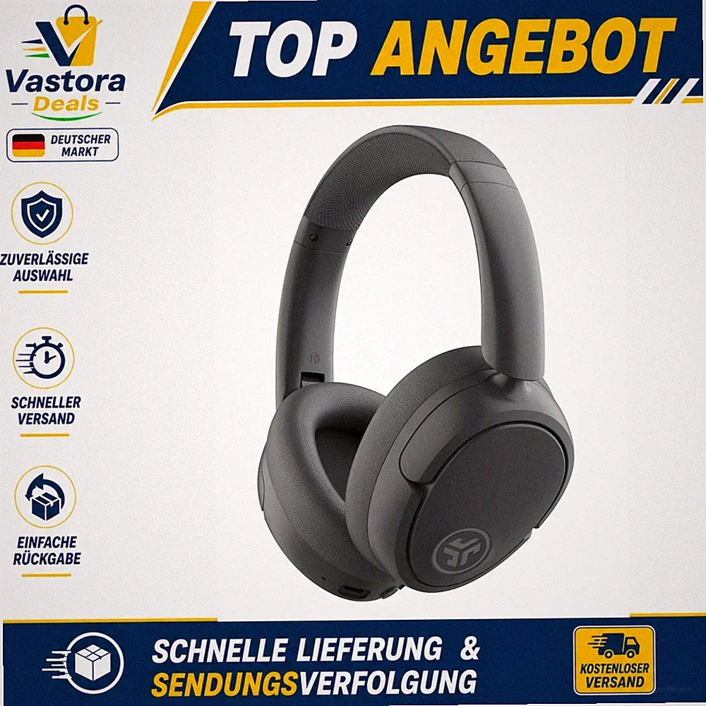 JLab JBuds LUX ANC Over-Ear Bluetooth Kopfhörer Graphit