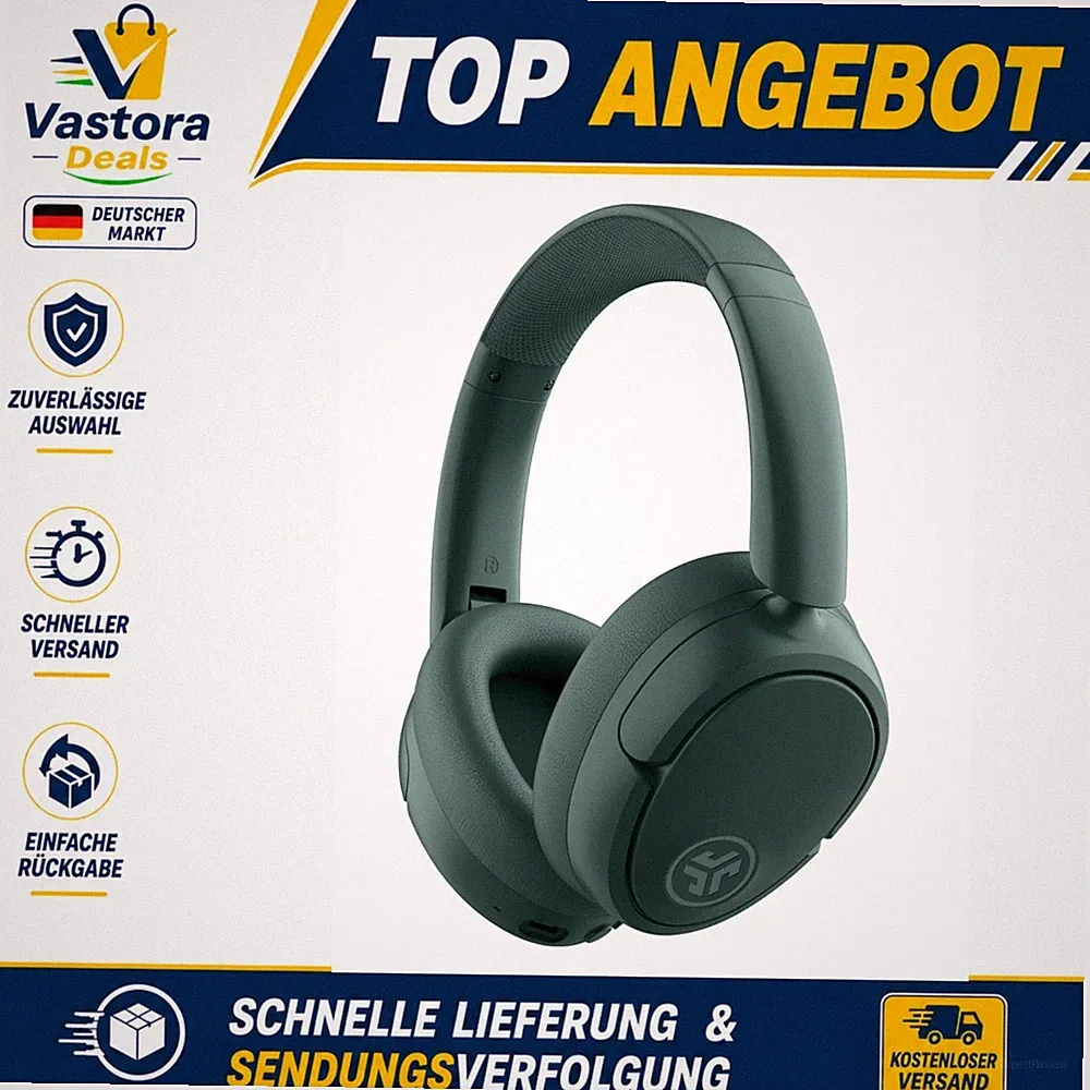 JLab JBuds LUX ANC Over-Ear Bluetooth Kopfhörer Salbei