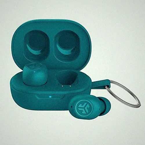 JLab JBuds Mini Wireless Kopfhörer Bluetooth Schlüsselanhänger AquaTeal