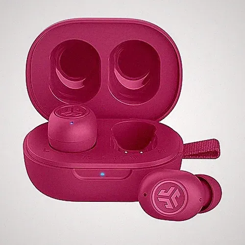 JLab JBuds Mini Wireless Kopfhörer Schlüsselanhänger Kompakt Bluetooth Pink
