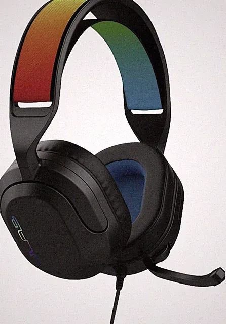 JLab Nightfall Wired Gaming Headset Black