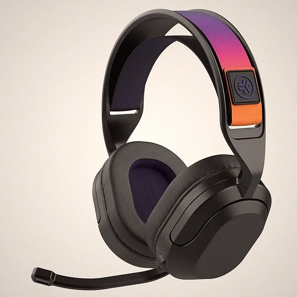 JLab Nightfall Wireless Gaming Headset Schwarz USB Bluetooth