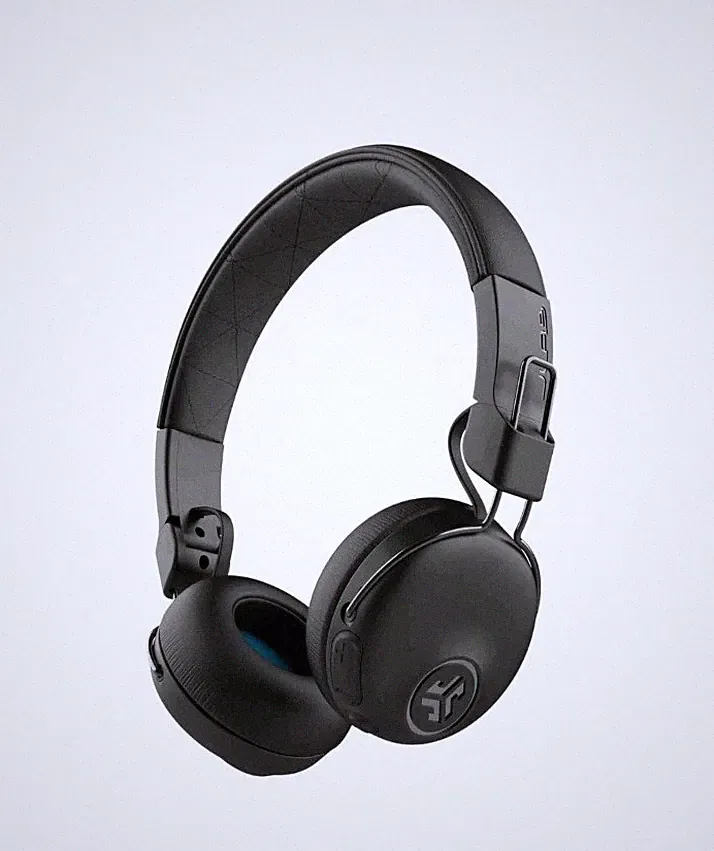 JLAB STUDIO HEADPHONES 2 ANC SCHWARZ WIRELESS NOISE CANCELLING ON-EAR KOPFHÖRER.