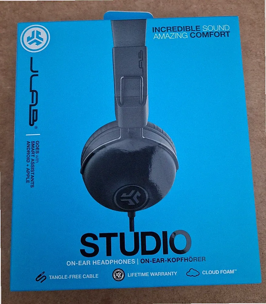 JLab Studio Kabelgebundener Kopfhörer On-Ear