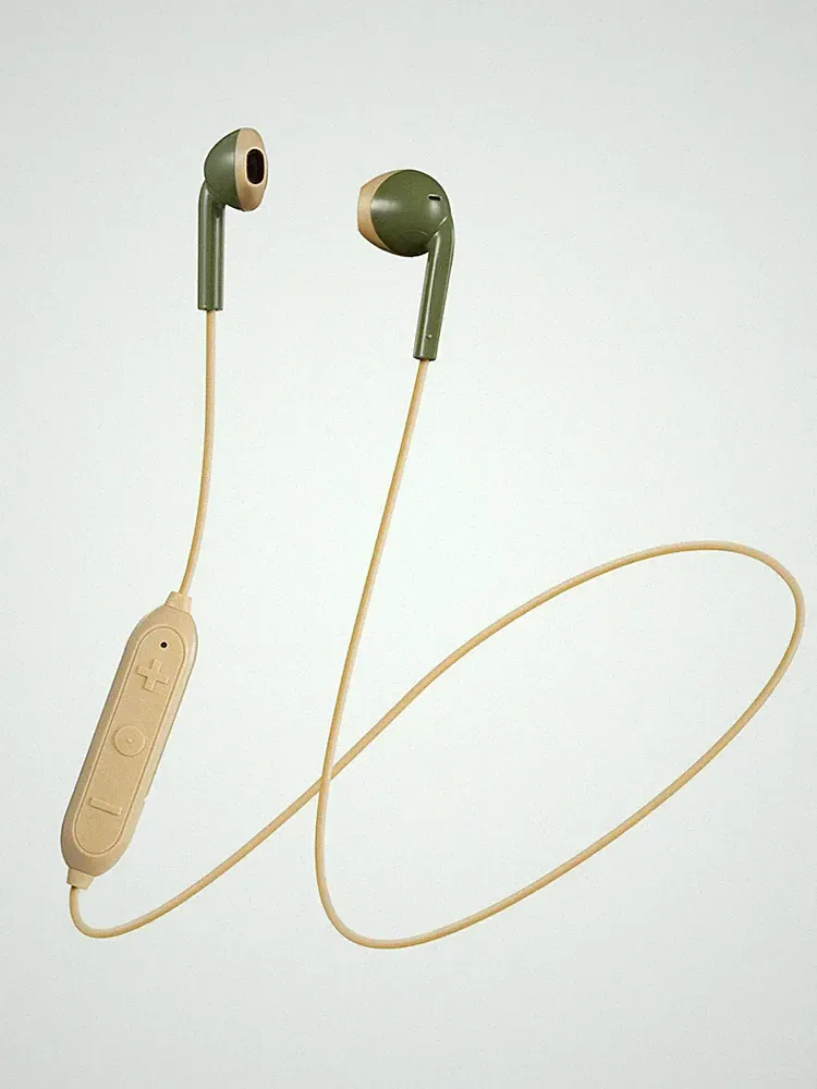 JVC Bluetooth Wireless Kopfhörer HA-F15BT-GC Khaki x Beige Kompakt Leicht
