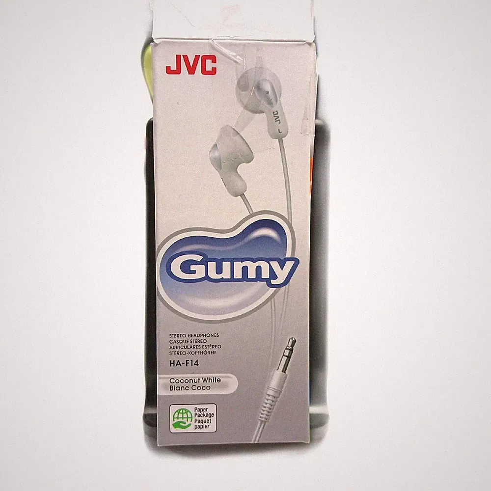 JVC GUMY HA-F14-WN-U In-Ear-Kopfhörer Optimaler Dank weichem Gummikörper