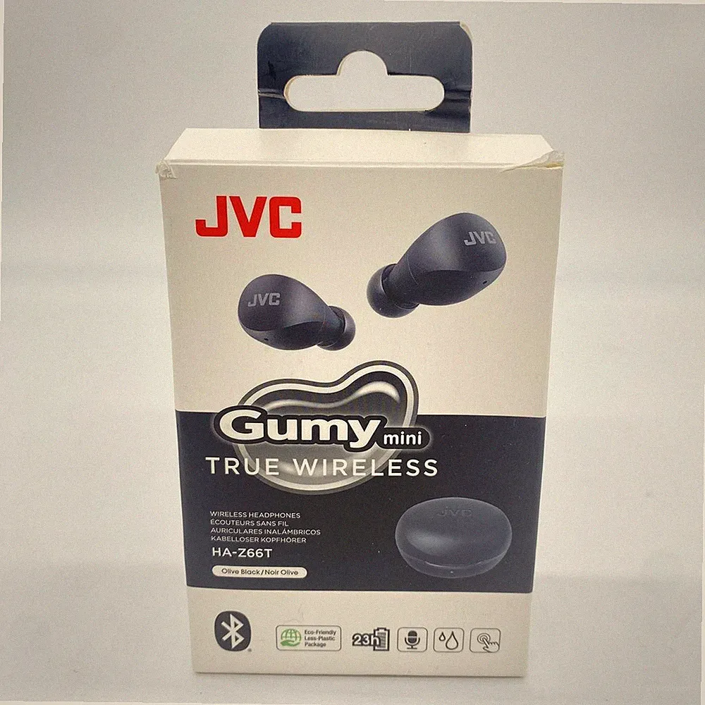 JVC Gumy Mini Wireless Kopfhörer, klein, leicht, 3 Klangmodi, Wasserbeständigkei