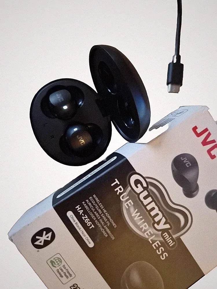 JVC Gumy Mini Wireless Kopfhörer, kleiner In-Ear-Kopfhöre, Verbindungsproblem