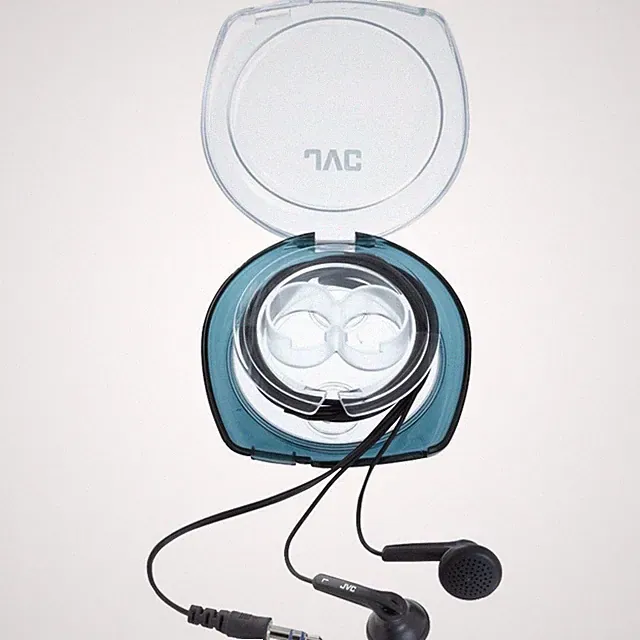 JVC HA-F10C Stereo Mini Kopfhörer mit Tasche Einheitsgröße, schwarz