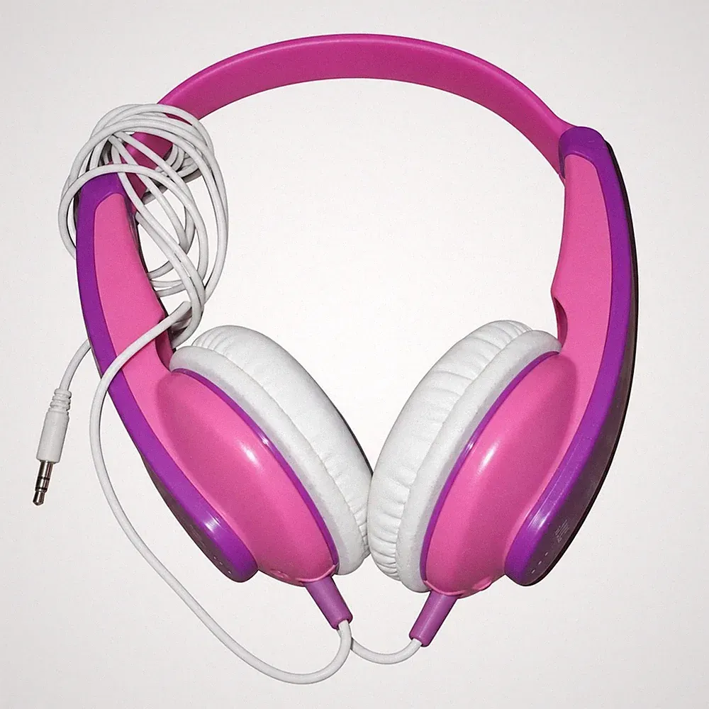 JVC HA-KD5 Rosa Lila Weiß On-Ear-Kopfhörer kabelgebunden