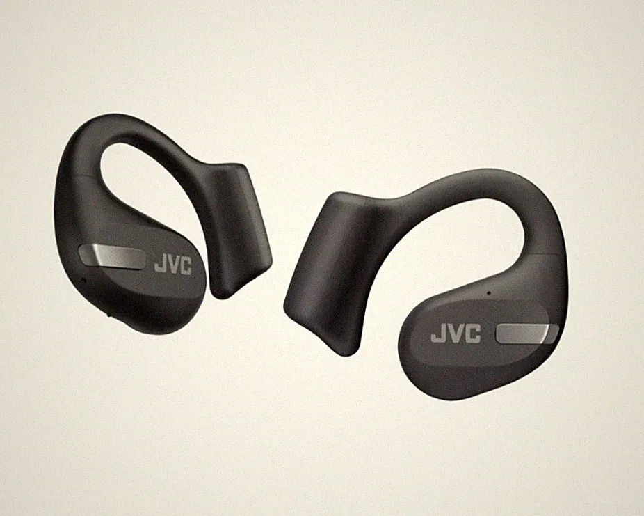 JVC HA-NP50T True Wireless Kopfhörer | Ohrbügel | Bluetooth 5.3 | Schwarz | TWS