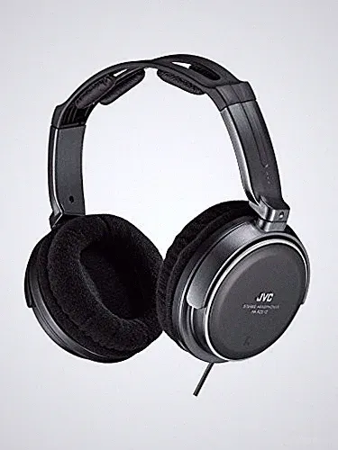 JVC HA-RZ510 Over Ear Kopfhörer Kabelgebunden TV Gaming 40mm Schwarz mit Verl...