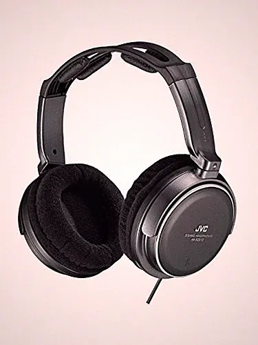 JVC HA-RZ510 Over Ear Kopfhörer Kabelgebunden TV Gaming 40mm Schwarz mit Verl...