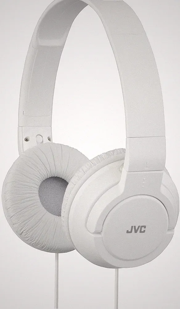 JVC HA-S180 On-Ear Kopfhörer kabelgebunden 3,5 mm Klinke Bügelkopfhörer weiß