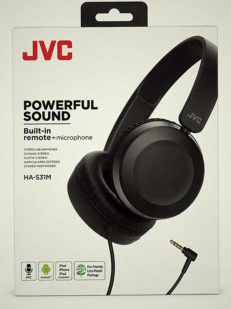 JVC HA-S31M-B-E – Kabelloser On-Ear Bluetooth-Kopfhörer