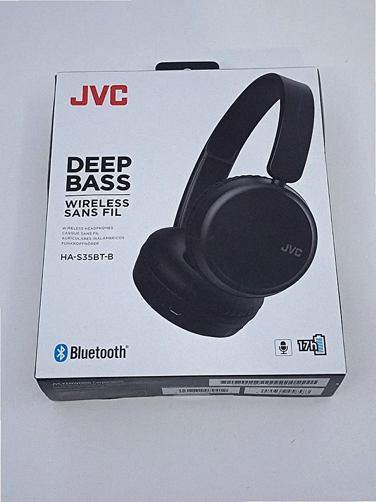 JVC HA-S35BT-B, On-ear Kopfhörer Bluetooth schwarz _0,3_5