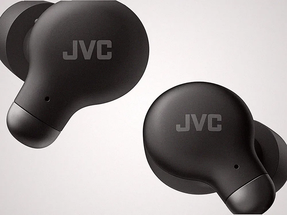 JVC HA-Z250T-B True Wireless Kopfhörer mit aktiver Geräuschunterdrückung, weiche
