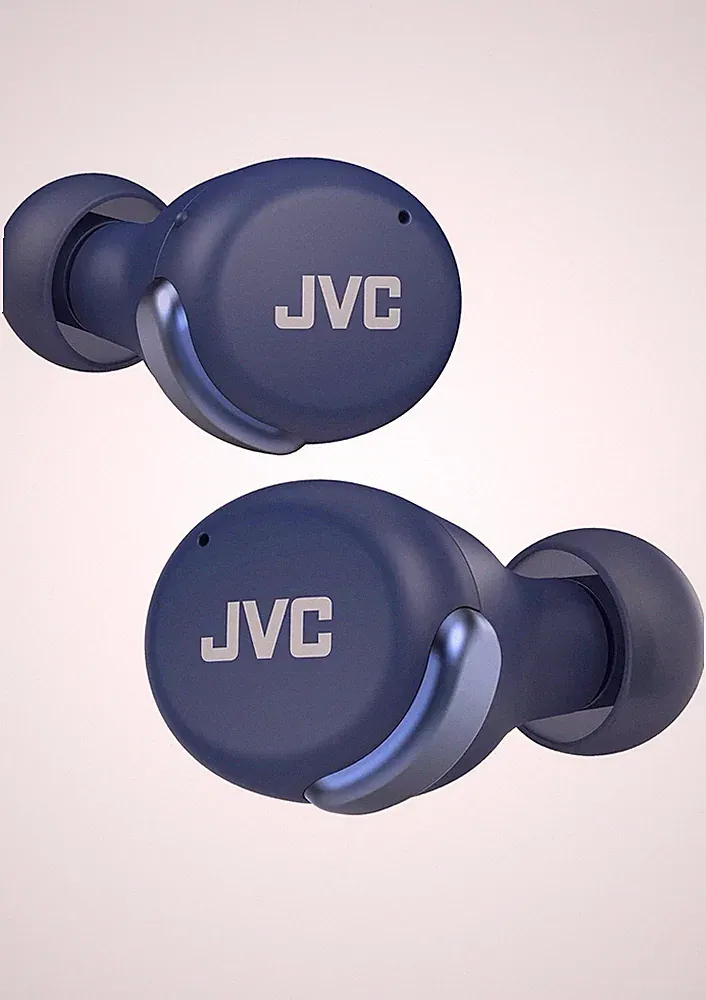 JVC HA-Z330T-W – compact true wireless ANC Bluetooth 5.2 In-Ear Kopfhörer, Blau
