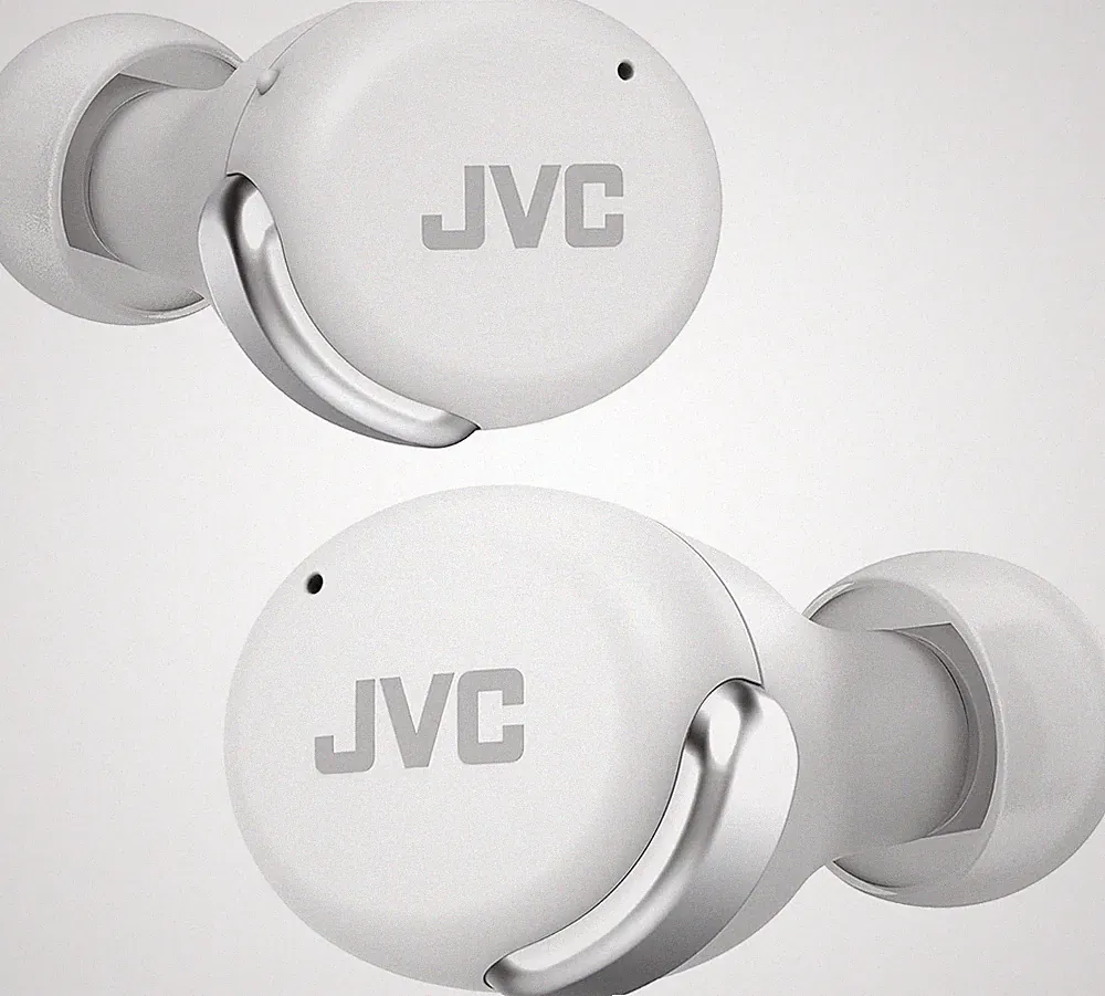 JVC HA-Z330T-W – compact true wireless ANC Bluetooth 5.2 In-Ear Kopfhörer, Weiß