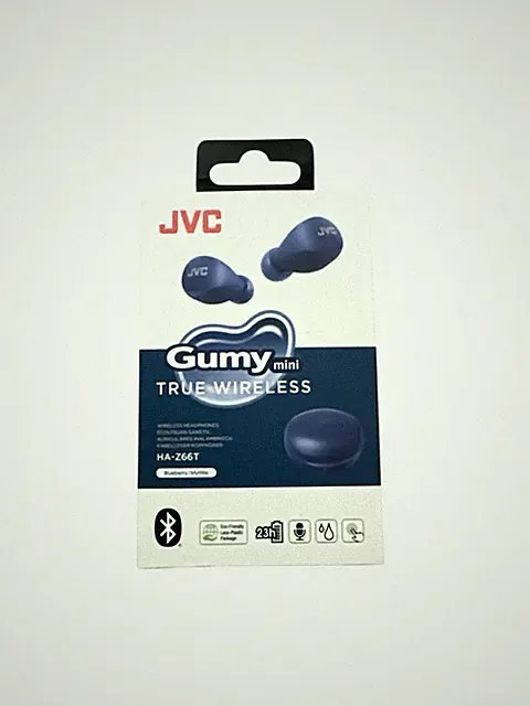 JVC HA-Z66T-W Gumy Mini Wireless Earbuds, klein, Ultraleicht, 3 Sound Modi