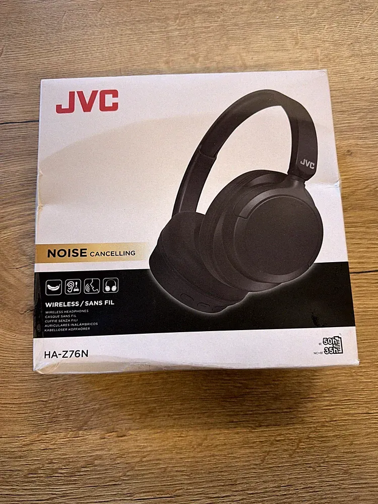 JVC HA-Z76N-B Wireless Kopfhörer ANC Bluetooth 5.3 50h Schwarz | 24 Monate...