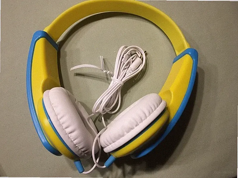 JVC HAKD5Y TINYPHONES HA-KD5 KinderKopfhörer mit Lautstärkebegrenzung