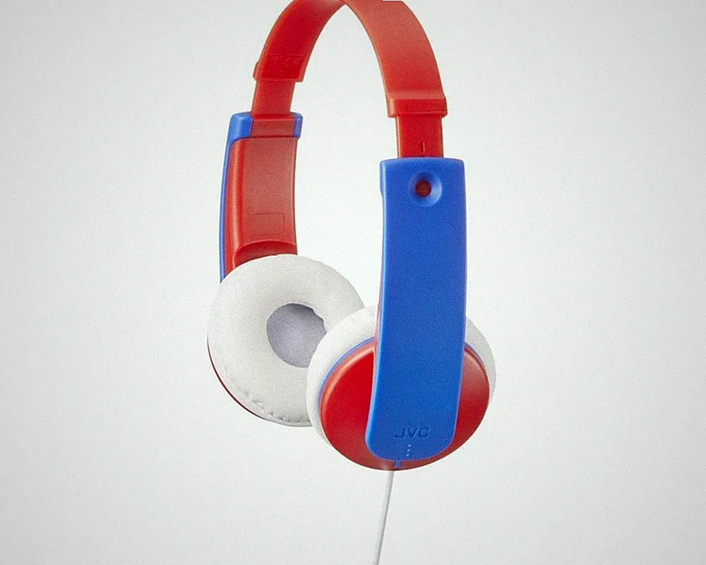 JVC HAKD7RNE On-Ear Kopfhörer (für Kinder, blau-rot) #37907016